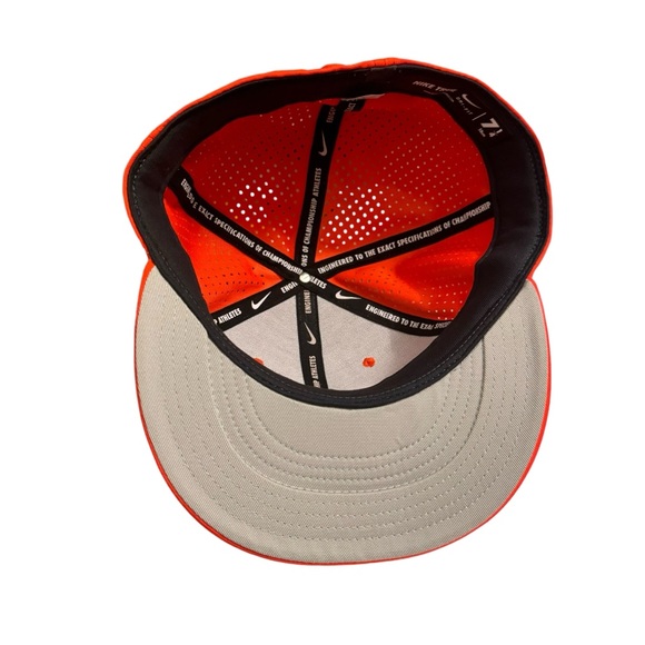 Clemson Tigers Orange Zephyr Fitted  Size 7 1/4 Hat Cap - Picture 3 of 3